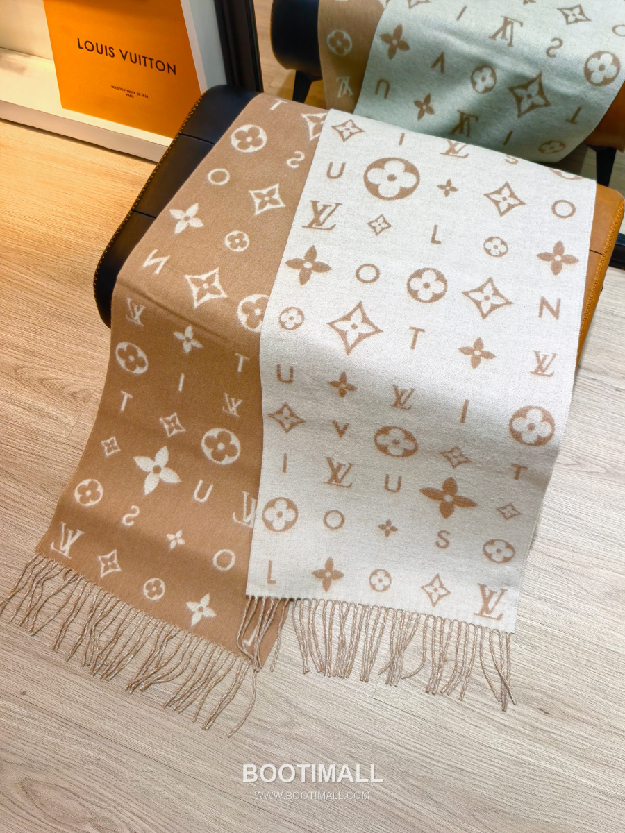 Louis Vuitton Reykjavik Scarf 루이비통 레이캬비크 스카프 RLV2601-2 40×220cm 3