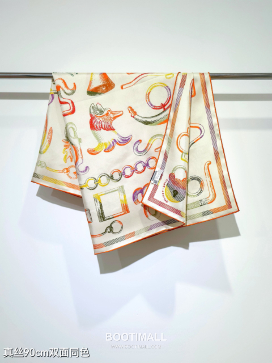 Hermes Twill Silk Scarf 90 에르메스 트윌 실크 스카프 90 SHMS2506 90×90cm 6