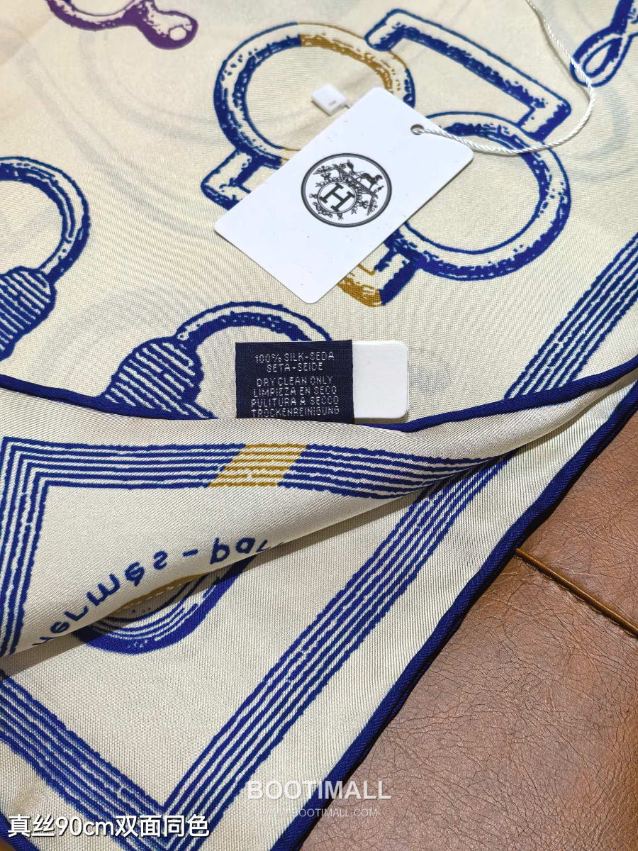 Hermes Twill Silk Scarf 90 에르메스 트윌 실크 스카프 90 SHMS2506-1 90×90cm 5