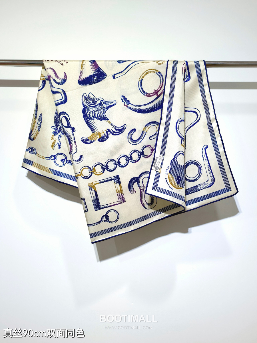 Hermes Twill Silk Scarf 90 에르메스 트윌 실크 스카프 90 SHMS2506-1 90×90cm 6