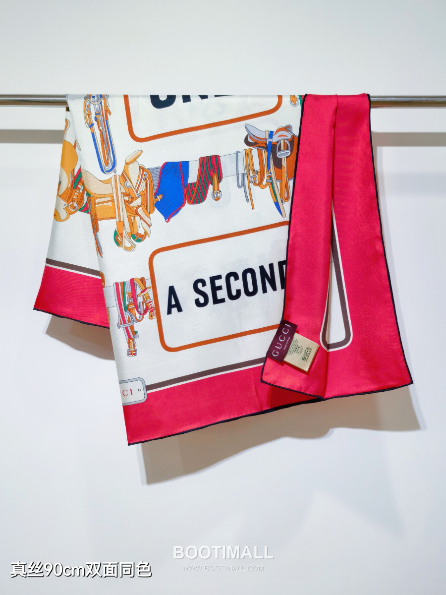 Gucci Project Printed Silk Carre “If Only For A Second” 구찌프로젝트 프린트 실크 까레 “이프 온리 포 어 세컨드” 90×90cm 8