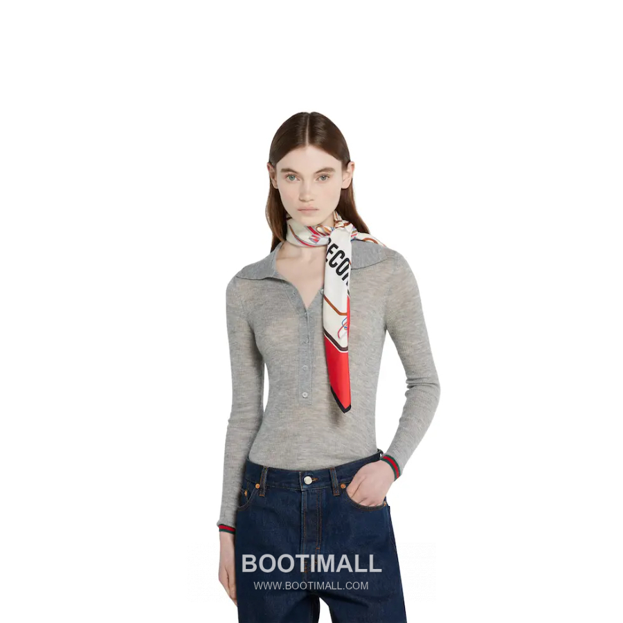 Gucci Project Printed Silk Carre “If Only For A Second” 구찌프로젝트 프린트 실크 까레 “이프 온리 포 어 세컨드” 90×90cm 10