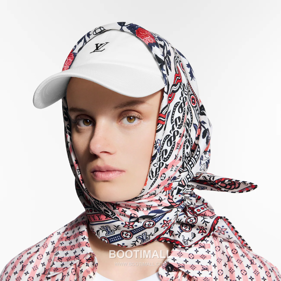 Louis Vuitton Summer Garden 90 Square Silk Twill Scarf 루이비통 서머 가든 90 실크 트윌 스카프 90×90cm 9