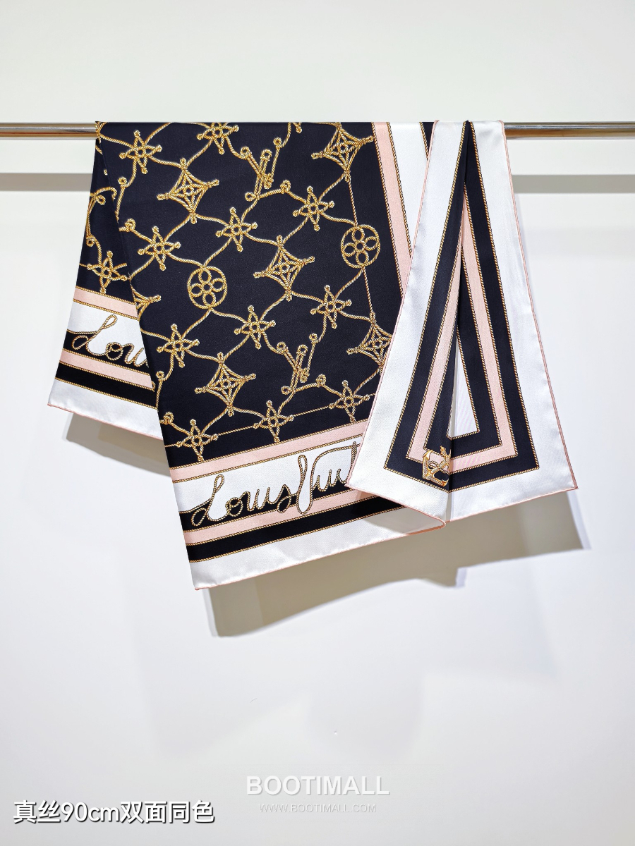 Louis Vuitton Cordage 90 Square Silk Twill Scarf 루이비통 코다주 90 실크 트윌 스카프 SLV2521 90×90cm 8