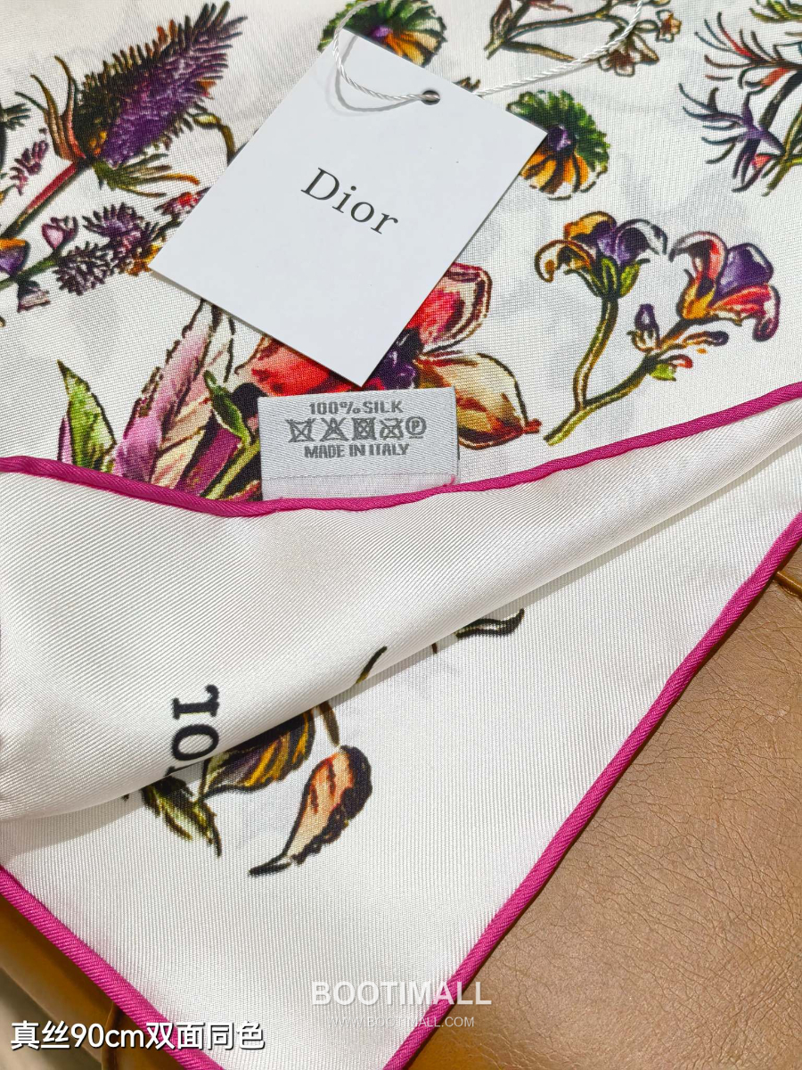 Dior Cabinet de Curiosites 90 Square Silk Twill Scarf 디올 까비네 드 퀴리오지테 90 실크 트윌 스카프 90×90cm 6