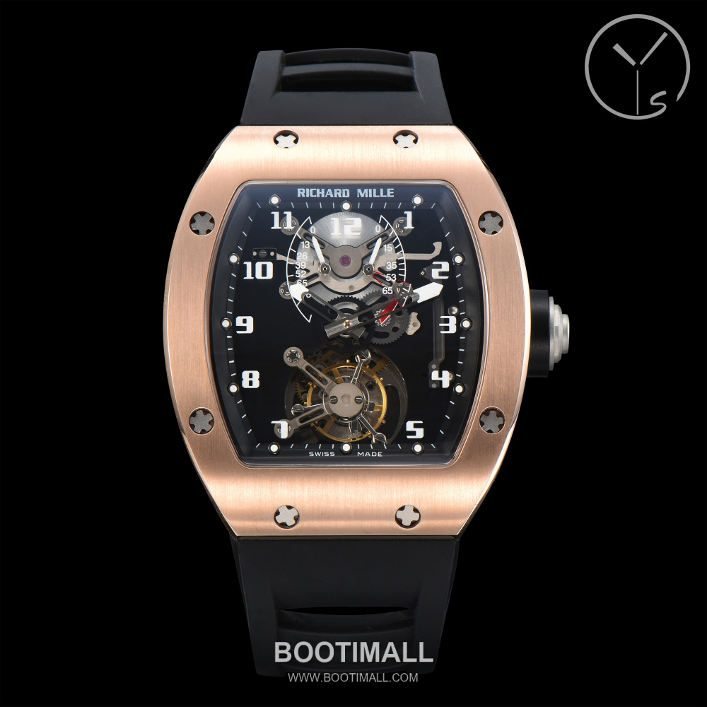 Richard Mille RM001 Tourbillon Skeleton Tonneau Watch 리차드 밀 RM001 투르비용 스켈레톤 토노 워치 48×39mm 1