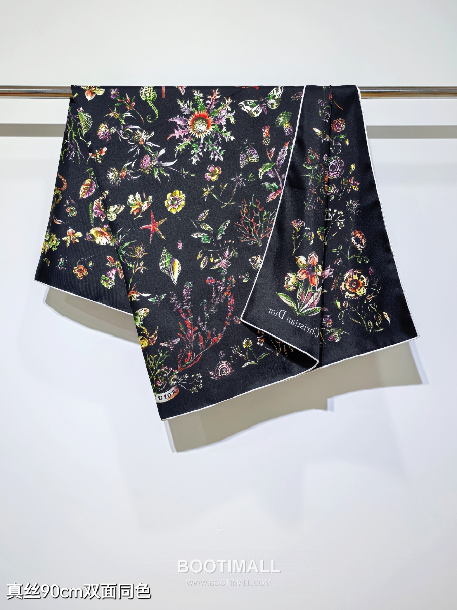 Dior Cabinet de Curiosites 90 Square Silk Twill Scarf 디올 까비네 드 퀴리오지테 90 실크 트윌 스카프 SDO2516 90×90cm 6