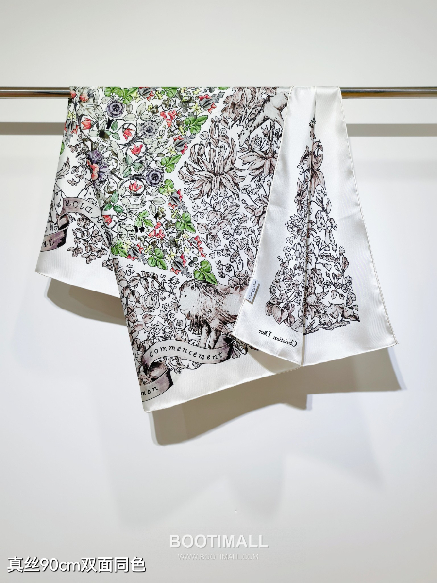 Dior Around the World 90 Square Silk Twill Scarf 디올 어라운드 더 월드 90 실크 트윌 스카프 SDO2515 90×90cm 8