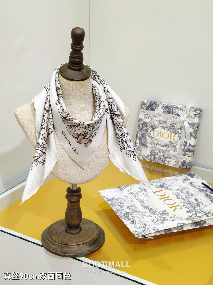 Dior Around the World 90 Square Silk Twill Scarf 디올 어라운드 더 월드 90 실크 트윌 스카프 SDO2515 90×90cm 9