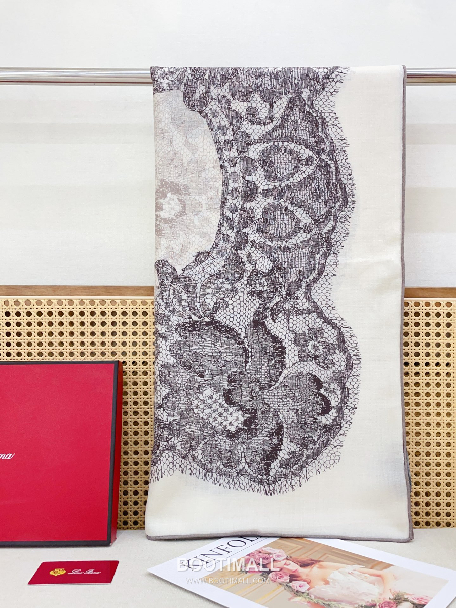 Loro Piana Cashmere Silk Square Scarf 로로피아나 캐시미어 실크 스퀘어 스카프 140 리버서블 140×140cm 3