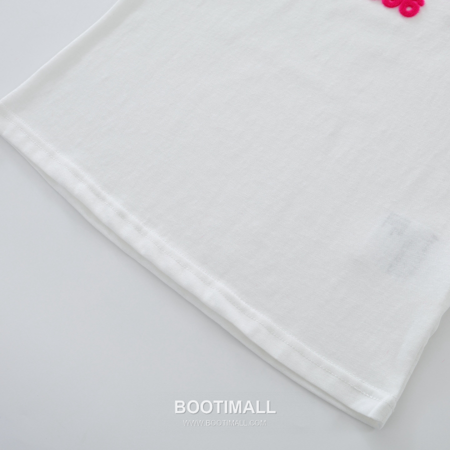 Acne Studios Stockholm 1996 Logo Flocked T-Shirt 에크네 스튜디오 스톡홀름 1996 로고 플록 프린트 티셔츠 14