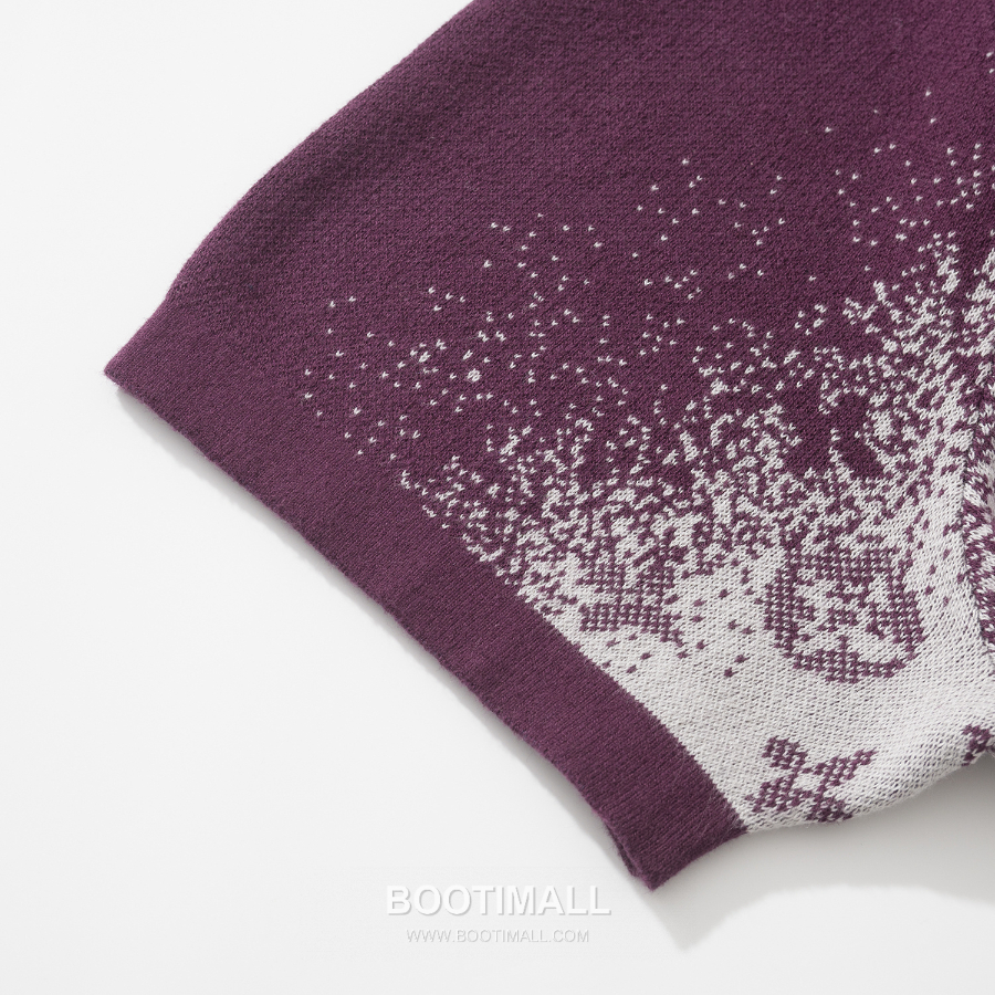 Louis Vuitton Monogram Spray-Effect Panel Cotton T-Shirt 루이비통 모노그램 스프레이 이펙트 패널 코튼 티셔츠 버건디 7