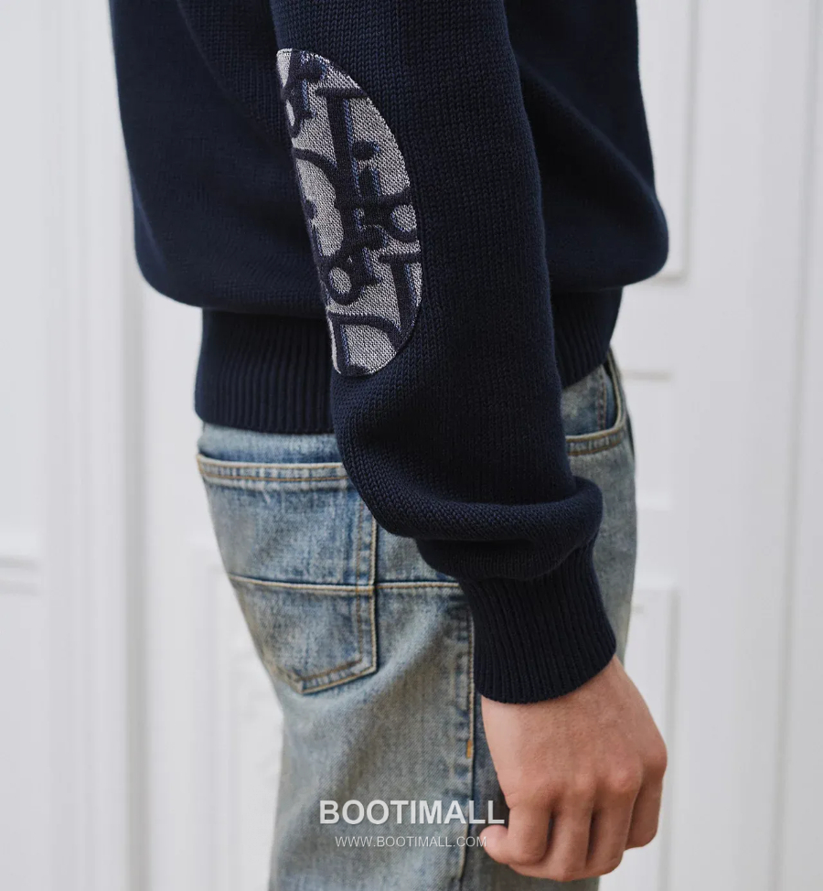 Dior Oblique Sweater 683M677A7045_C585 디올 오블리크 스웨터 네이비 2