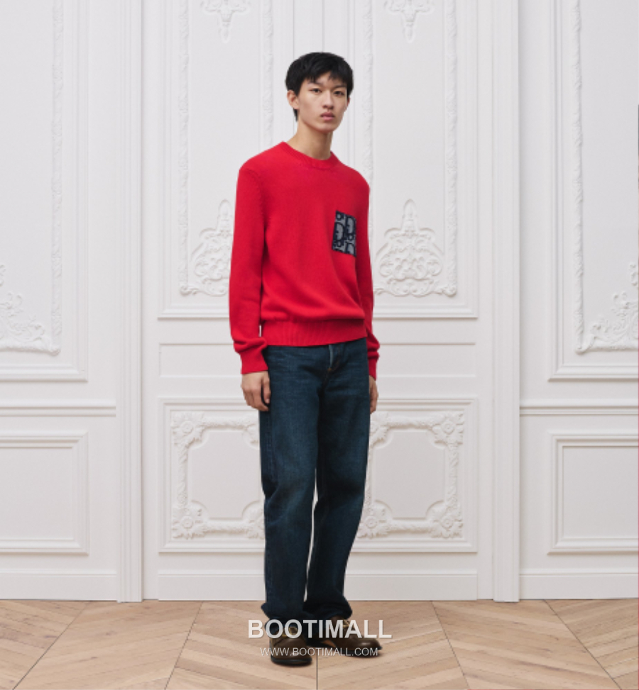 Dior Oblique Sweater 683M677A7045_C585 디올 오블리크 스웨터 네이비 15