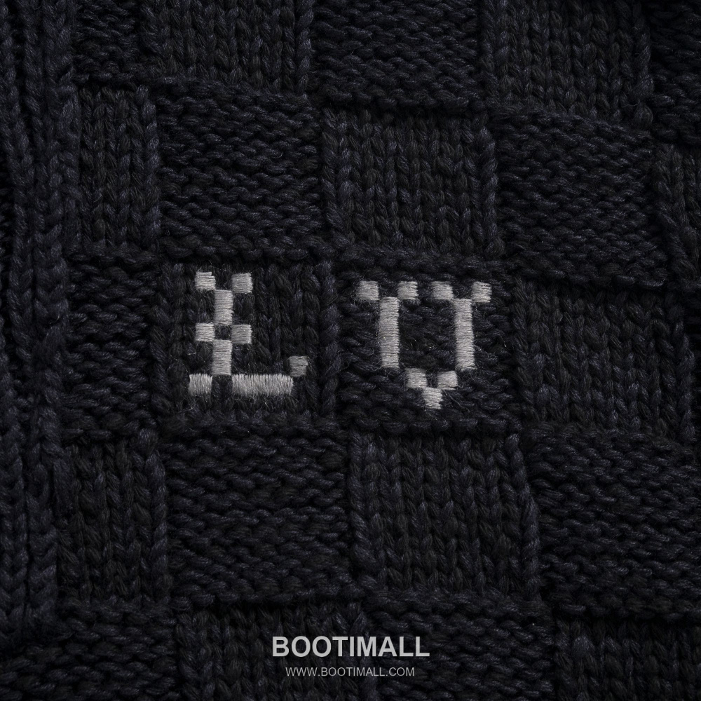 Louis Vuitton Damier Zip-Up Knit Cardigan 루이비통 다미에 집업 니트 가디건 블랙 7