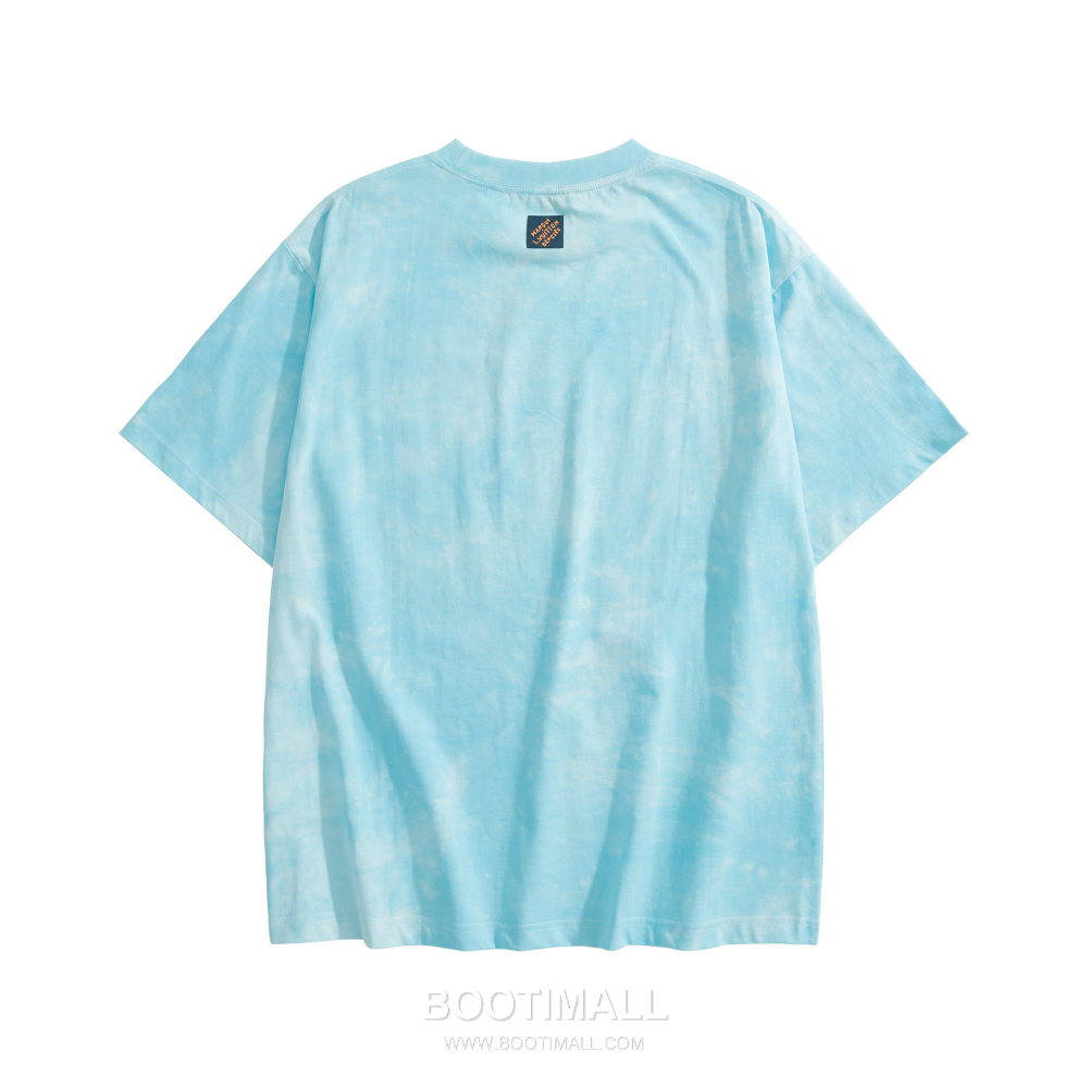 Louis Vuitton Marque L.Vuitton Depose Washed Print T-Shirt 루이비통 마르크 LV 뽀제 워시드 프린트 티셔츠 라이트 블루 5