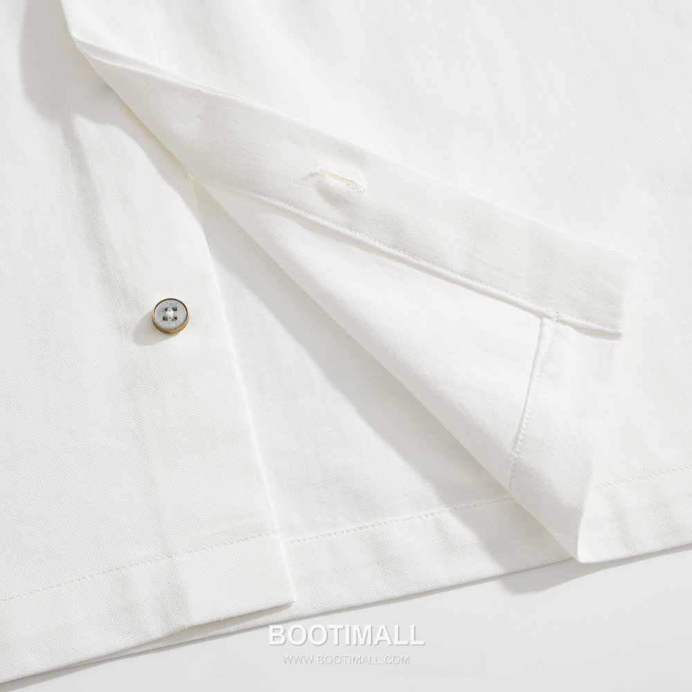 Louis Vuitton Embossed Monogram Pocket Cotton Shirt 루이비통 엠보스 모노그램 포켓 코튼 셔츠 화이트 11