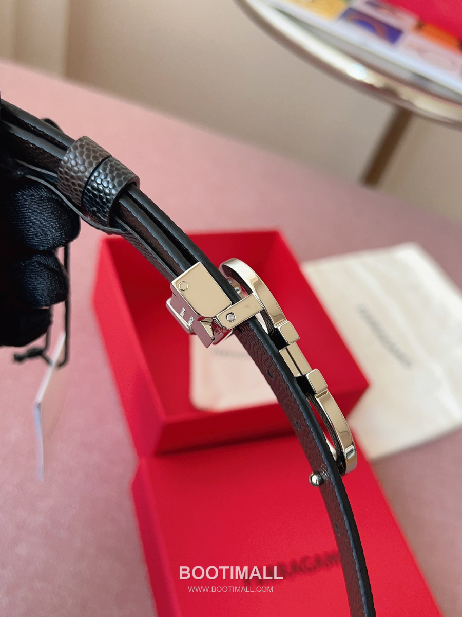 Ferragamo Reversible Gancini Belt 살바토레 페라가모 리버서블 간치니 양면벨트 다크브라운/블랙 2.5cm 15