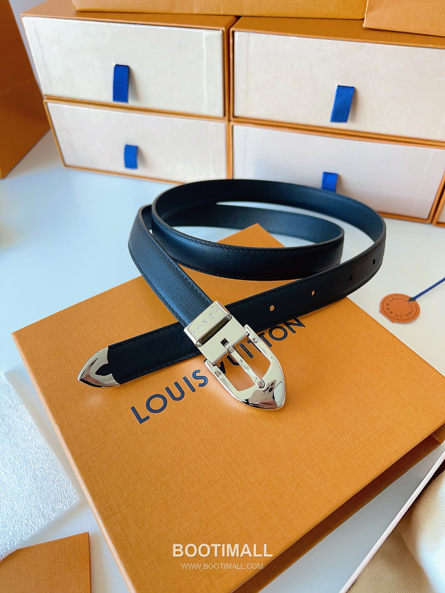 Louis Vuitton LV Timeless 20mm Belt M4190 루이비통 LV 타임리스 20mm 벨트 모노그램 캔버스 팔라듐 버클 2.0cm 5