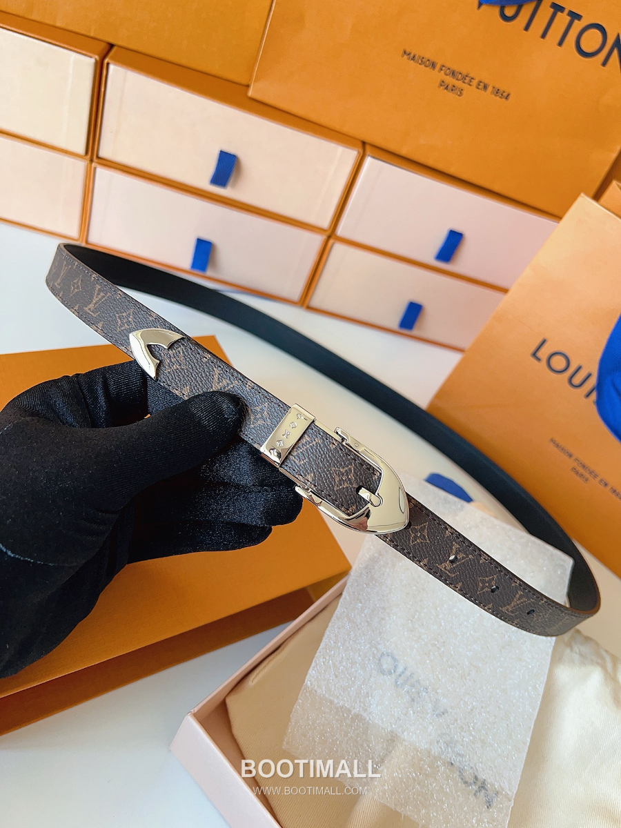 Louis Vuitton LV Timeless Belt M4190 루이비통 LV 타임리스 벨트 모노그램 캔버스 팔라듐 버클 2.0cm 6