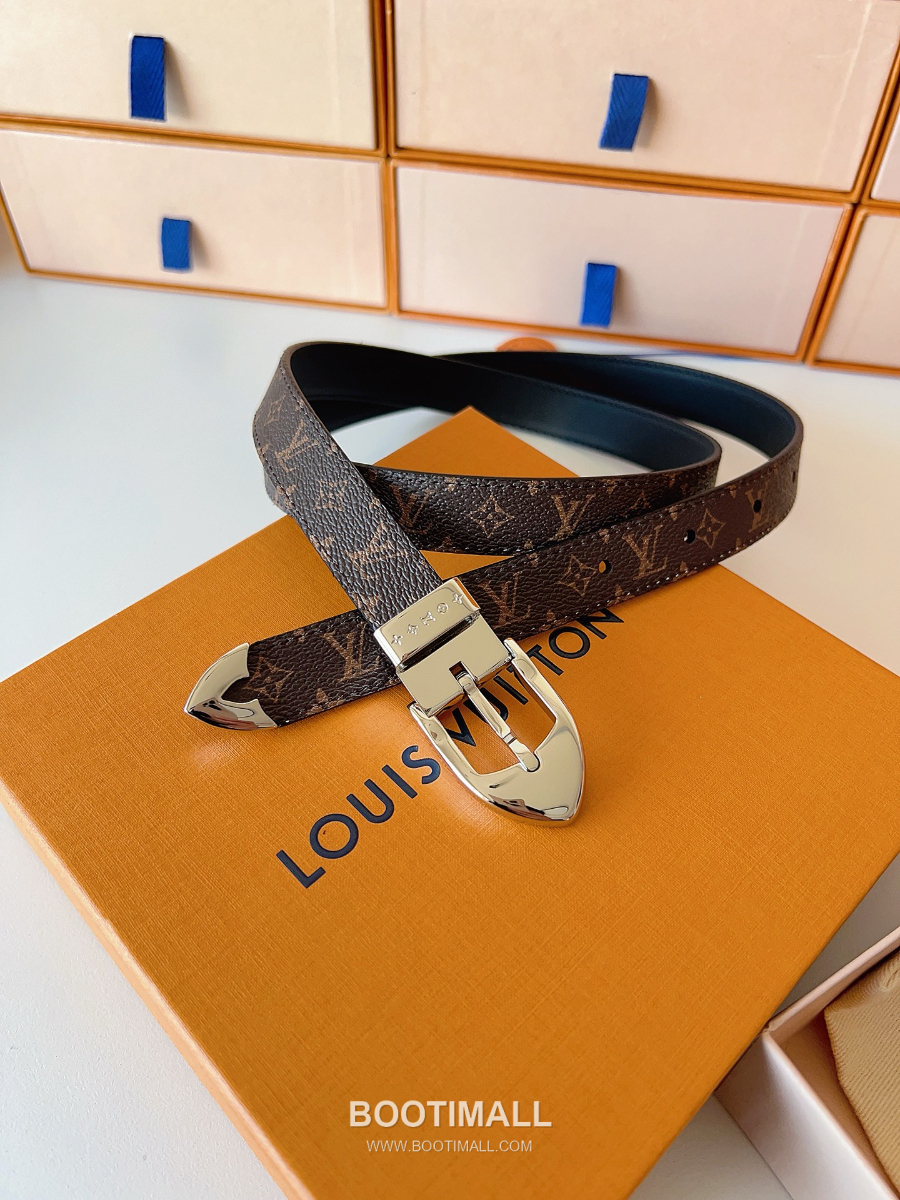 Louis Vuitton LV Timeless Belt M4190 루이비통 LV 타임리스 벨트 모노그램 캔버스 팔라듐 버클 2.0cm 7