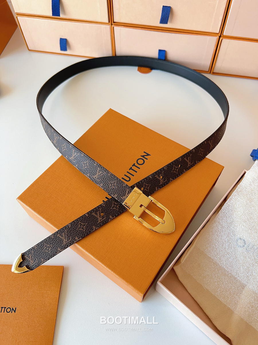 Louis Vuitton LV Timeless Belt M4190 루이비통 LV 타임리스 벨트 모노그램 캔버스 팔라듐 버클 2.0cm 10