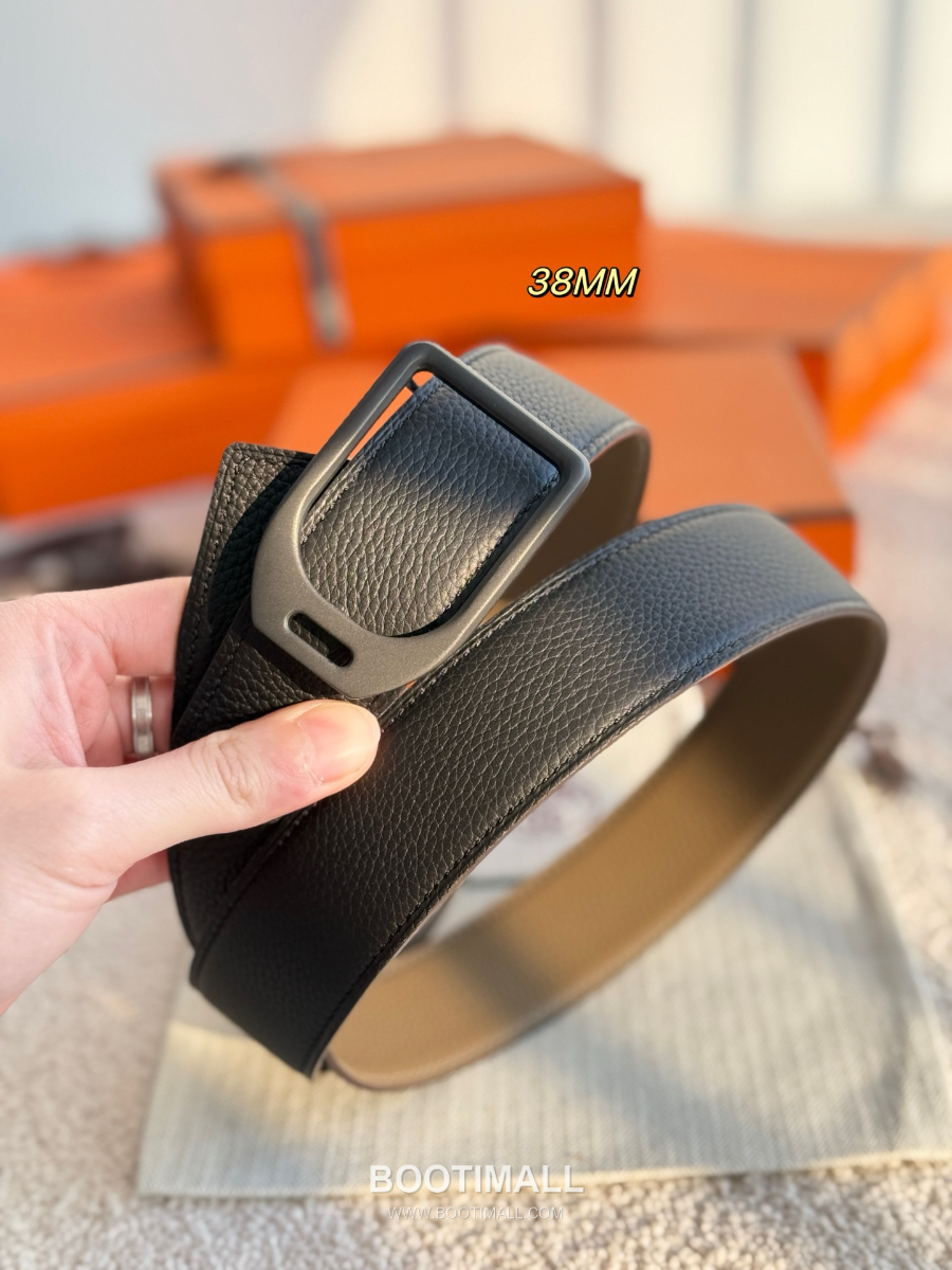 Hermès Jockey Belt Buckle & Reversible Leather Strap 에르메스 조키 버클 & 리버서블 레더 스트랩 벨트 3.8cm 6