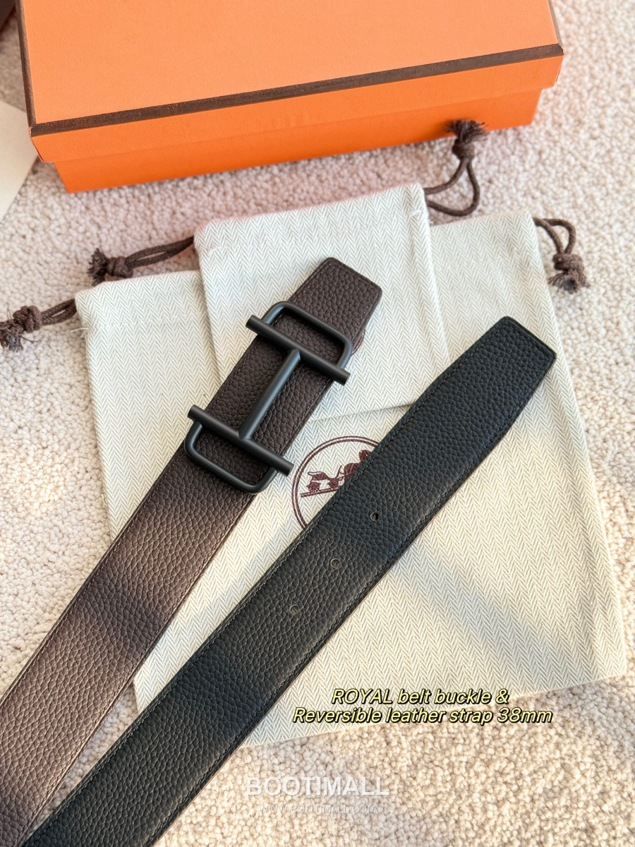 Hermès Jockey Belt Buckle & Reversible Leather Strap 에르메스 조키 버클 & 리버서블 레더 스트랩 벨트 다크브라운 3.8cm 8