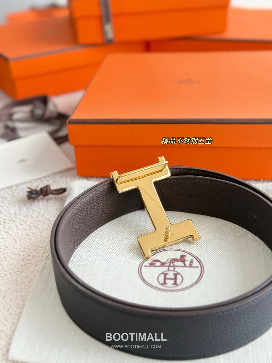 Hermès Constance Belt Buckle & Reversible Leather Strap 에르메스 콩스탕스 버클 & 리버서블 레더 스트랩 벨트 버건디 금장 3.8cm 6
