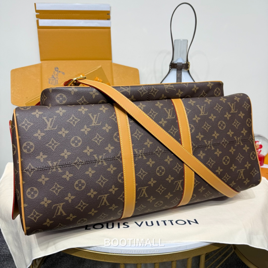 Louis Vuitton Keepall Cargo 50 Monogram Archive M14735 루이 비통 키폴 카고 50 모노그램 아카이브 트래블 더플백 52cm 10