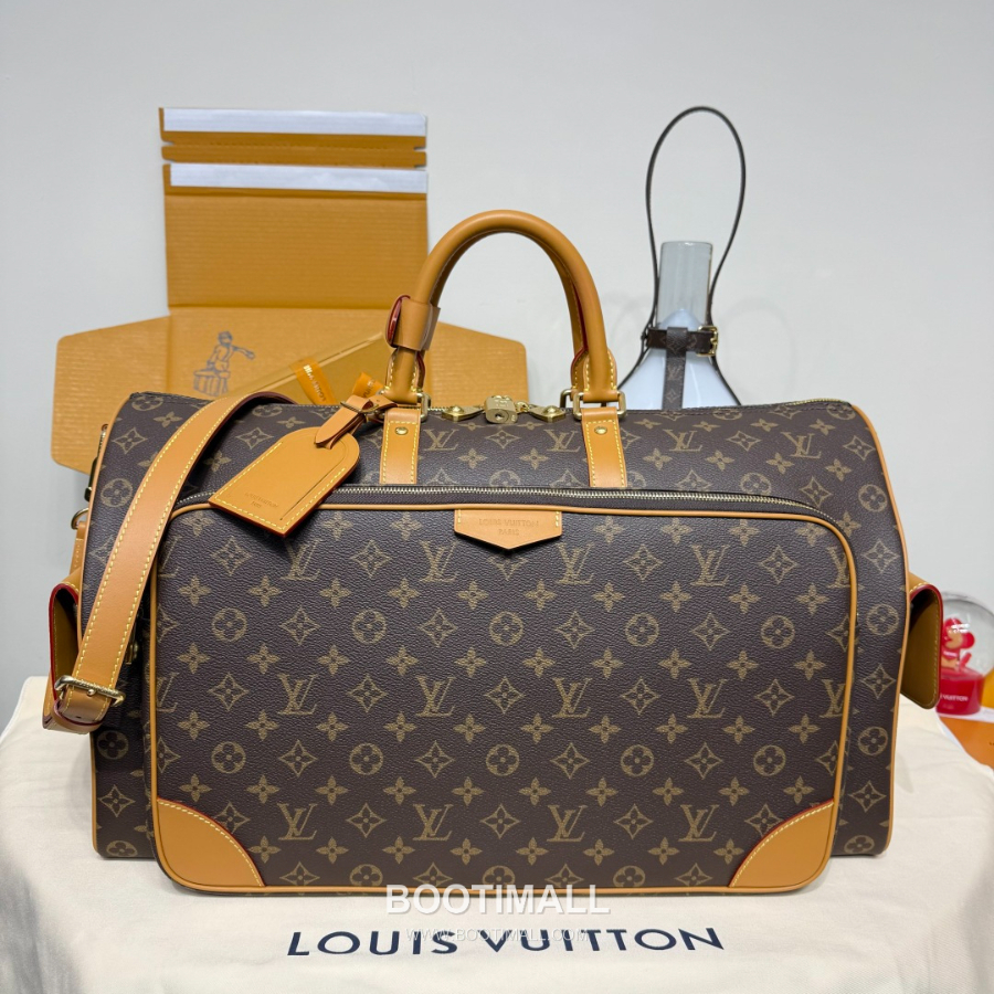 Louis Vuitton Keepall Cargo 50 Monogram Archive M14735 루이 비통 키폴 카고 50 모노그램 아카이브 트래블 더플백 52cm 16