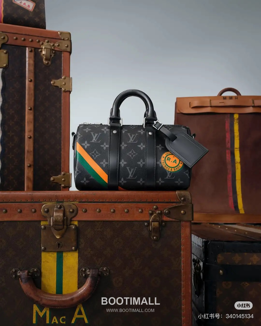 Louis Vuitton Keepall Bandoulière M01942 루이 비통 키폴 반둘리에 25 모노그램 스크린 프린트 핸드백 25cm 3