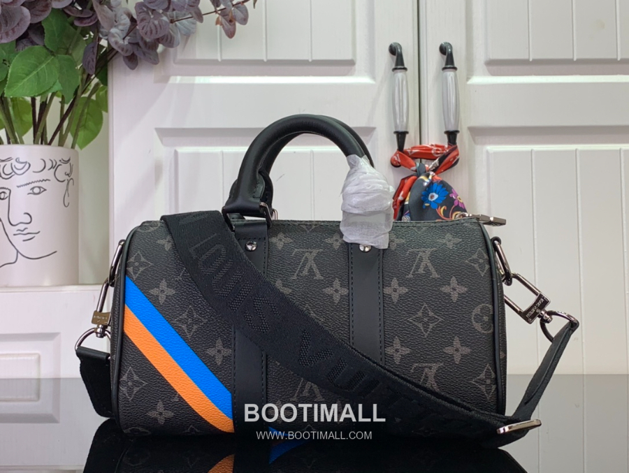 Louis Vuitton Keepall Bandoulière M01942 루이 비통 키폴 반둘리에 25 모노그램 스크린 프린트 핸드백 25cm 6