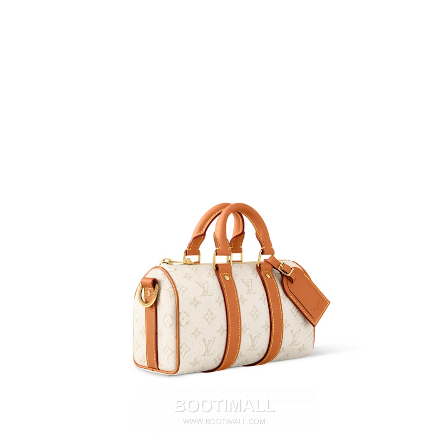 Louis Vuitton Keepall Bandoulière  M15076 루이 비통 키폴 반둘리에 25 모노그램 헤리티지 코티드 캔버스 핸드백 25cm 4