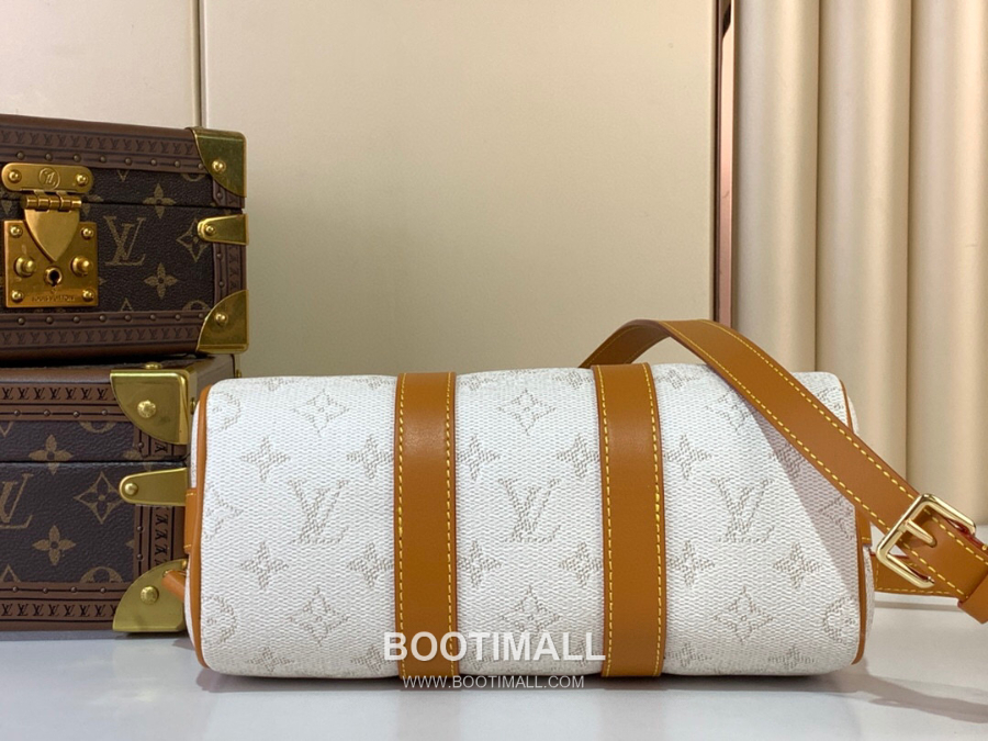 Louis Vuitton Keepall Bandoulière  M15076 루이 비통 키폴 반둘리에 25 모노그램 헤리티지 코티드 캔버스 핸드백 25cm 7