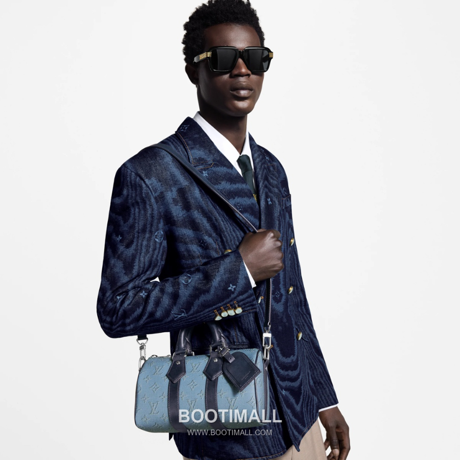 Louis Vuitton Keepall Bandoulière M15076 / M14681 루이 비통 키폴 반둘리에 25 모노그램 헤리티지 코티드 캔버스 핸드백 25cm 1