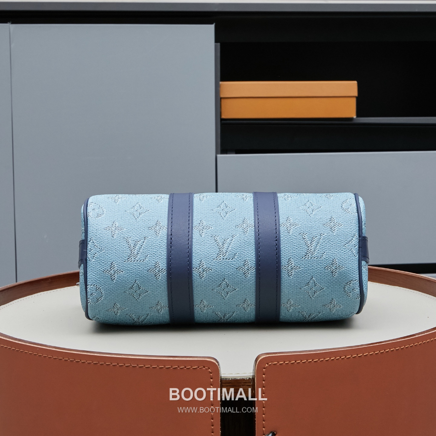 Louis Vuitton Keepall Bandoulière M15076 / M14681 루이 비통 키폴 반둘리에 25 모노그램 헤리티지 코티드 캔버스 핸드백 25cm 5