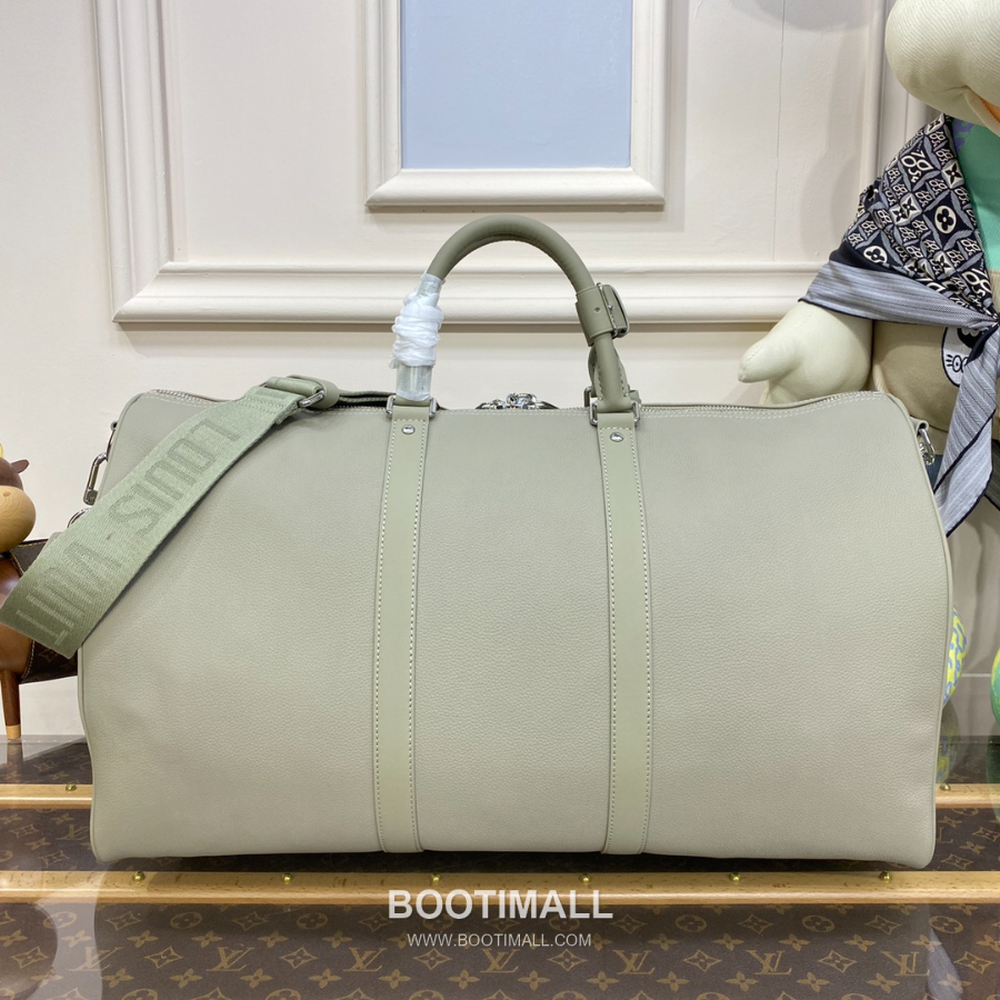 Louis Vuitton Keepall Bandoulière M21420 루이비통 키폴 반둘리에 50 LV 에어로그램 레더 트래블 더플백 50cm 2
