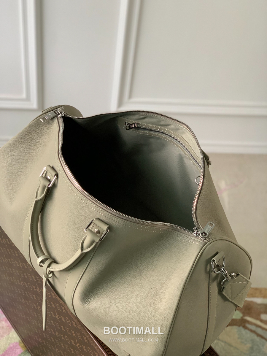 Louis Vuitton Keepall Bandoulière M21420 루이비통 키폴 반둘리에 50 LV 에어로그램 레더 트래블 더플백 50cm 9