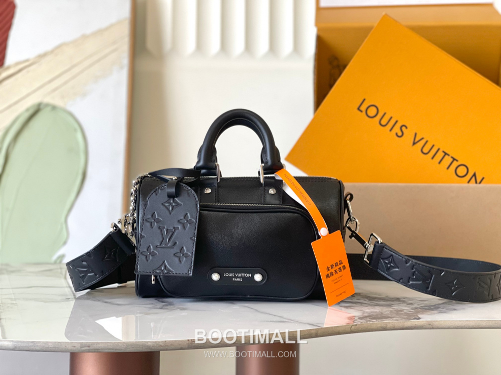 Louis Vuitton Keepall Cargo Bandoulière 25 M13988 루이 비통 키폴 카고 반둘리에 25 레더 트리밍 미니 더플백 25cm 5