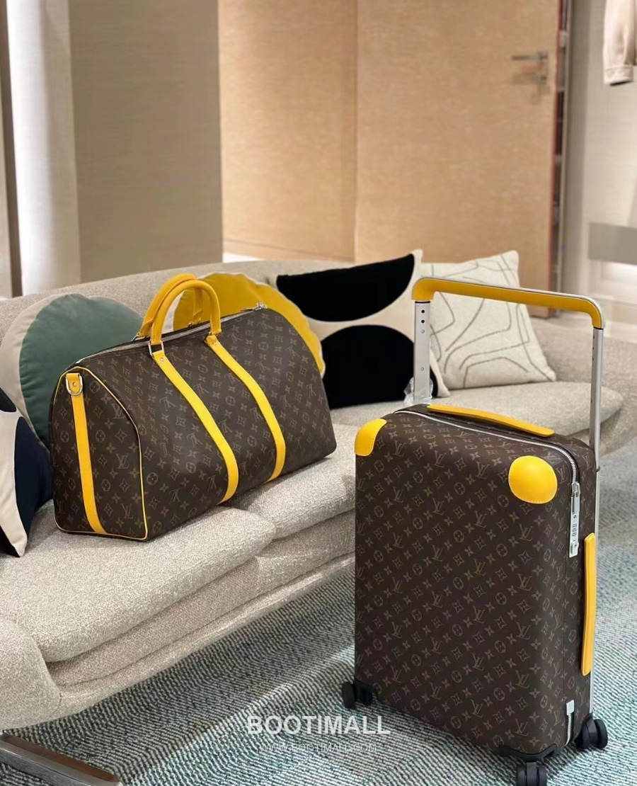 Louis Vuitton Keepall Bandoulière 50 Monogram Macassar 루이 비통 키폴 반둘리에 50 모노그램 마카사르 트래블 더플백 50cm 3