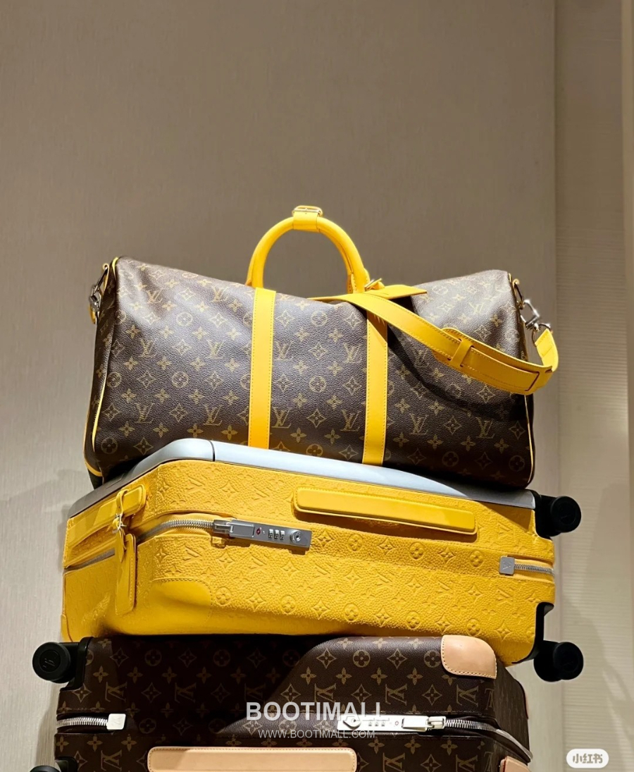Louis Vuitton Keepall Bandoulière 50 Monogram Macassar 루이 비통 키폴 반둘리에 50 모노그램 마카사르 트래블 더플백 50cm 4