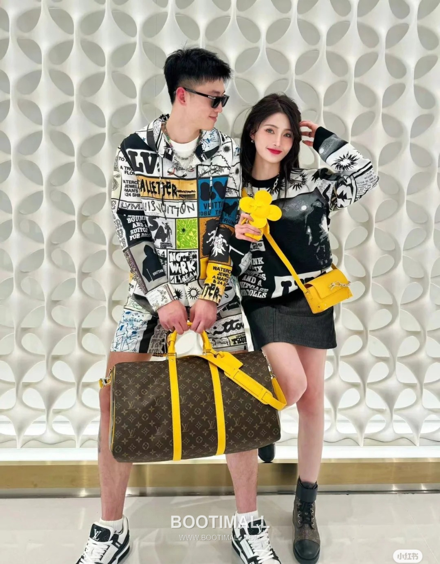 Louis Vuitton Keepall Bandoulière 50 Monogram Macassar 루이 비통 키폴 반둘리에 50 모노그램 마카사르 트래블 더플백 50cm 6