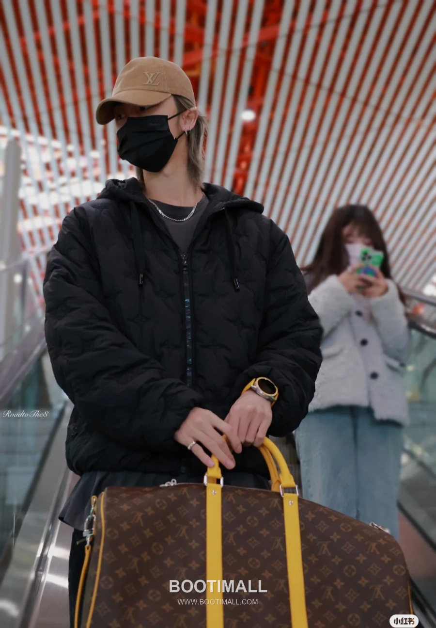 Louis Vuitton Keepall Bandoulière 50 Monogram Macassar 루이 비통 키폴 반둘리에 50 모노그램 마카사르 트래블 더플백 50cm 8