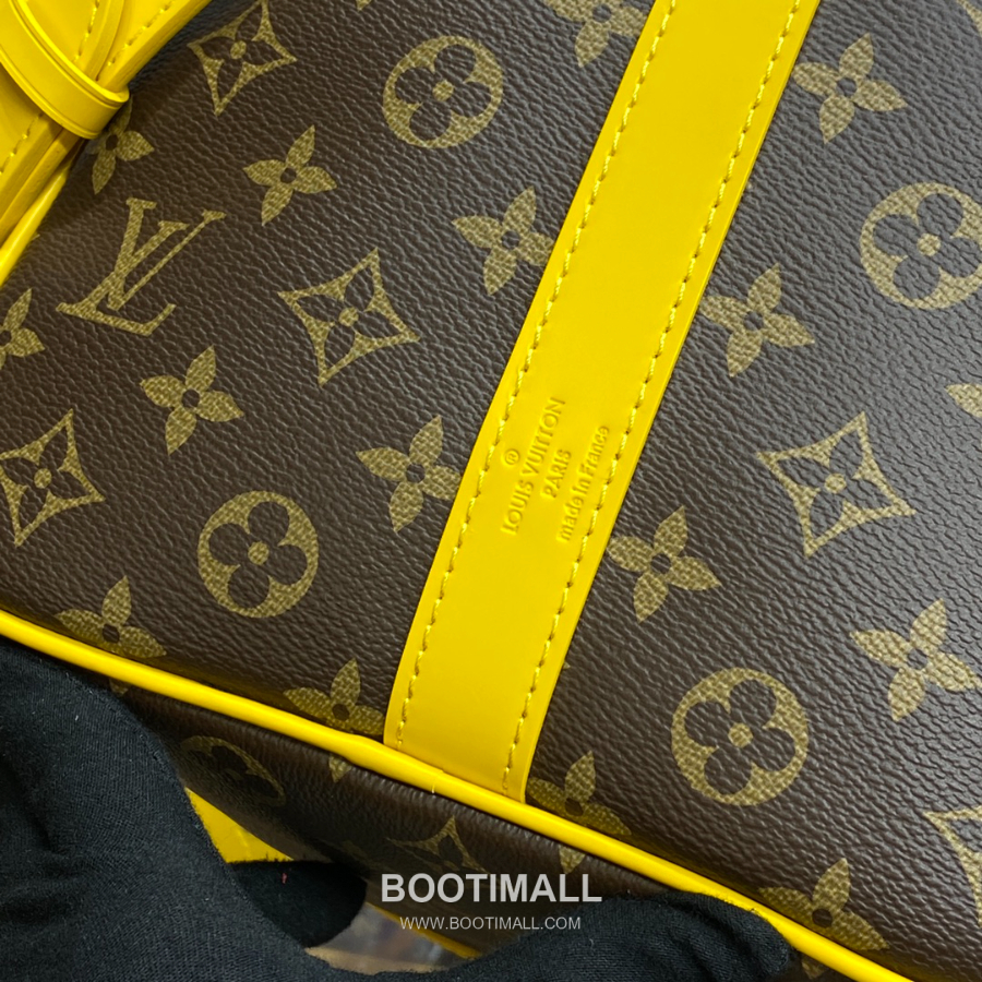 Louis Vuitton Keepall Bandoulière 50 Monogram Macassar 루이 비통 키폴 반둘리에 50 모노그램 마카사르 트래블 더플백 50cm 15