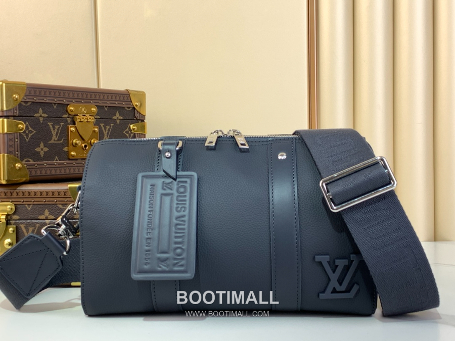 Louis Vuitton City Keepall M11602 루이 비통 시티 키폴 에어로그램 레더 핸드백 27cm 1