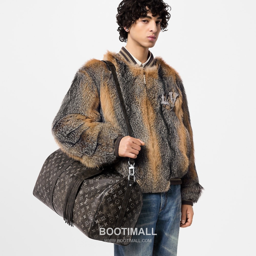 Louis Vuitton Keepall Bandoulière 50 Monogram Midnight Coated Canvas M41416 루이비통 키폴 반둘리에 50 모노그램 미드나이트 트래블 더플백 50cm 2