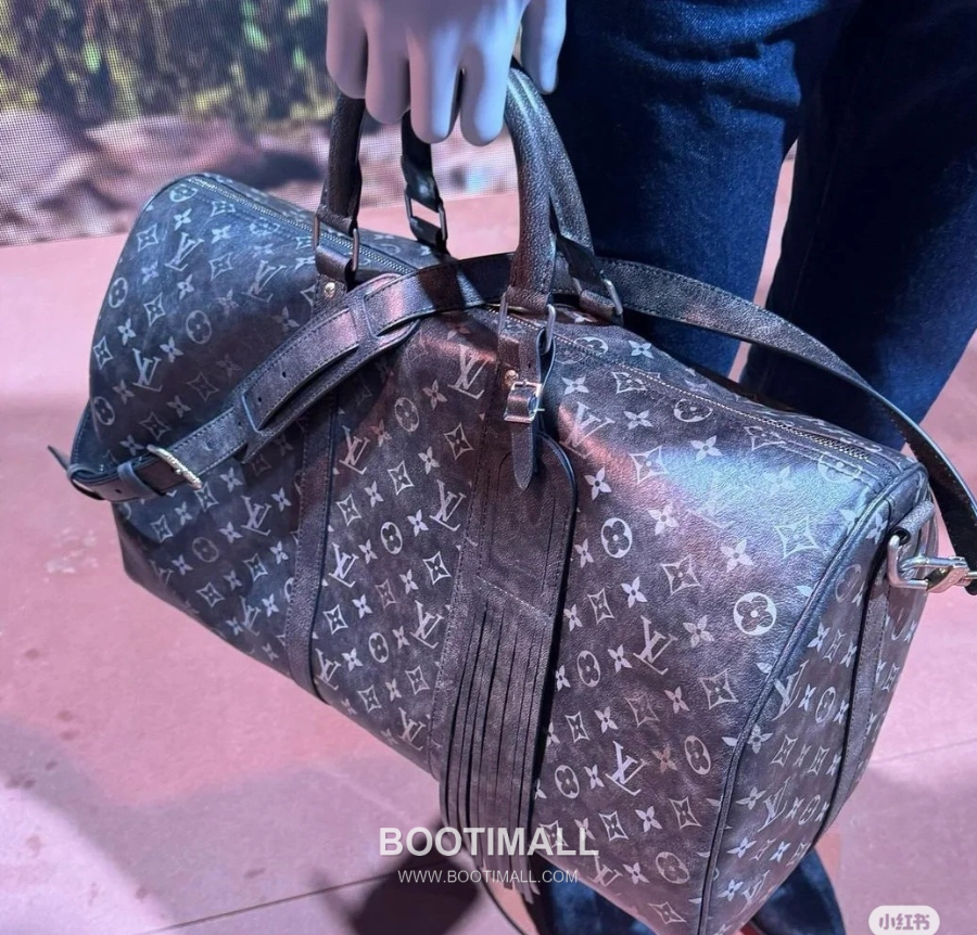 Louis Vuitton Keepall Bandoulière 50 Monogram Midnight Coated Canvas M41416 루이비통 키폴 반둘리에 50 모노그램 미드나이트 트래블 더플백 50cm 3