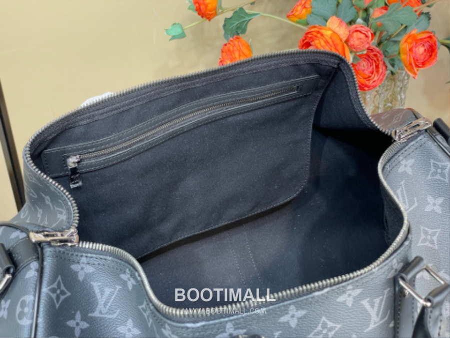 Louis Vuitton Keepall Bandoulière 50 Monogram Midnight Coated Canvas M41416 루이비통 키폴 반둘리에 50 모노그램 미드나이트 트래블 더플백 50cm 18