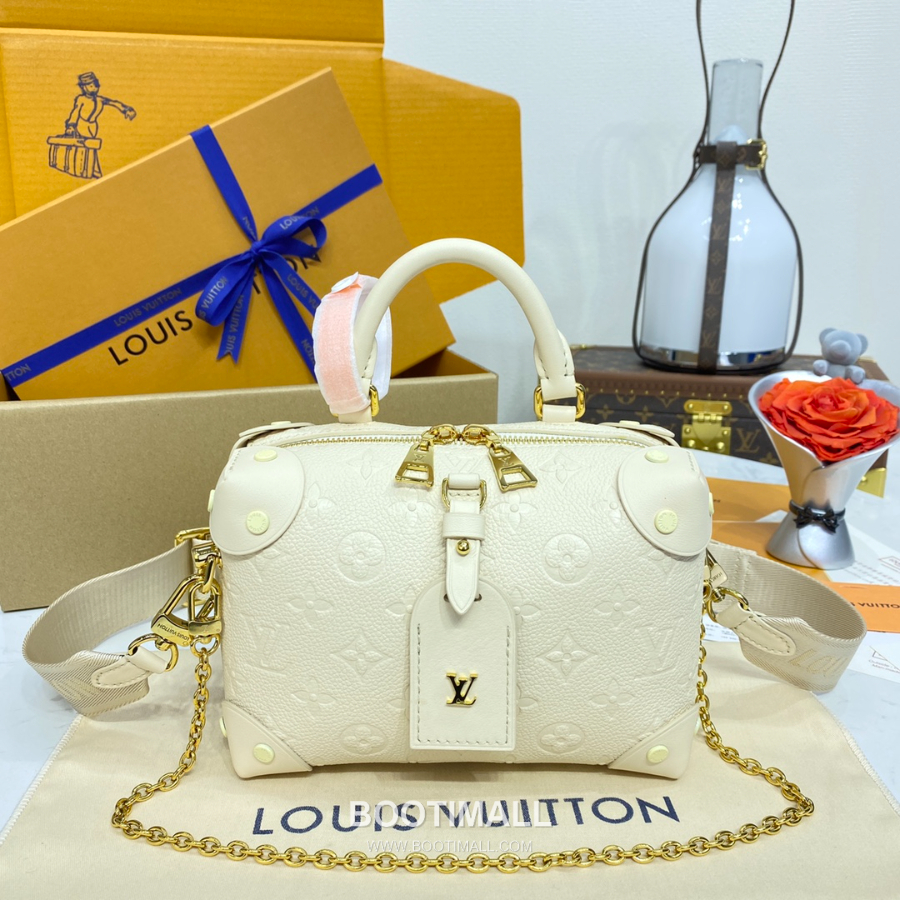 Louis Vuitton Petite Malle Souple M45393/M45394 루이비통 쁘띠 말 수플 모노그램 앙프렝뜨 레더 체인 미니백 20cm 1